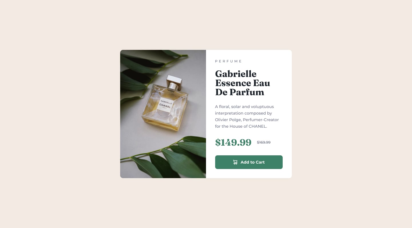 product preview card component image